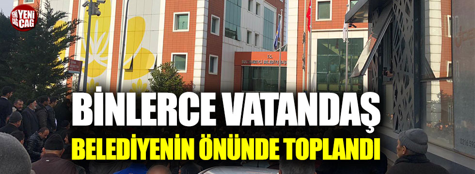 Vatandaştan AKP'li başkana istifa çağrısı