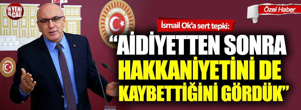 İYİ Parti Balıkesir İl Başkanı'ndan İsmail Ok'a tepki