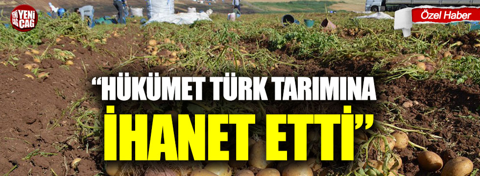 Suzan Şahin: "Hükümet, Türk tarımına ihanet etti"