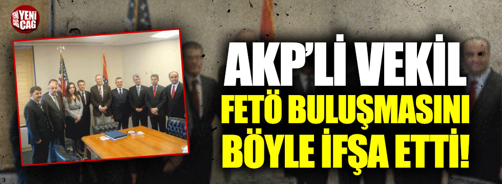 AKP’li vekil katıldığı FETÖ etkinliğini kendi sitesinden duyurdu!