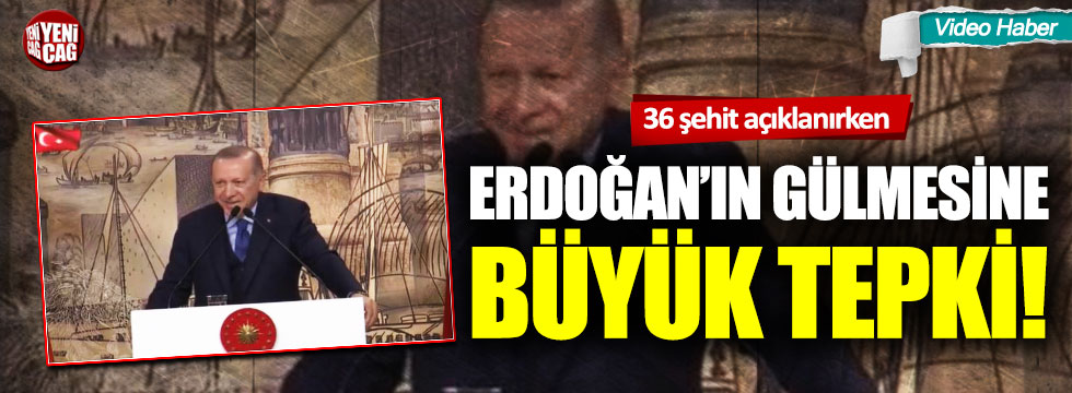36 şehit açıklanırken Tayyip Erdoğan'ın gülümsemesi büyük tepki çekti!