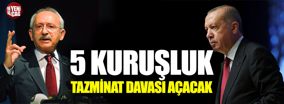 Kemal Kılıçdaroğlu, Recep Tayyip Erdoğan’a tazminat davası açacak