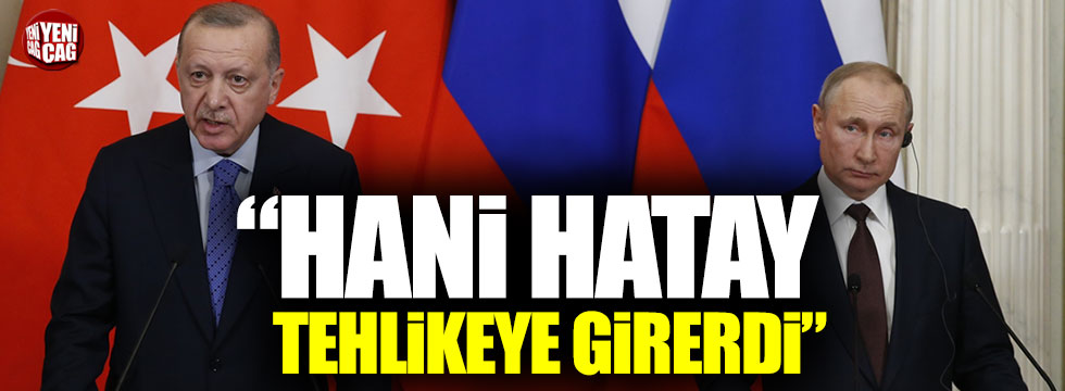 Mehmet Tezkan: Hani Hatay tehlikeye girerdi?