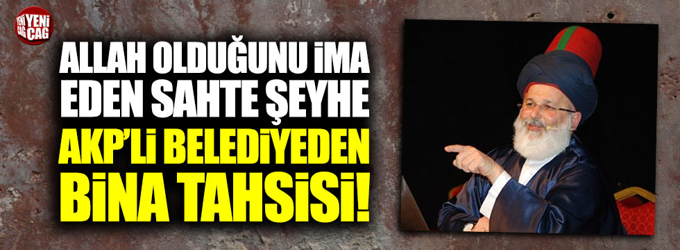 AKP'li belediye, Mustafa Özbağ'ın derneğine bina tahsis etmiş