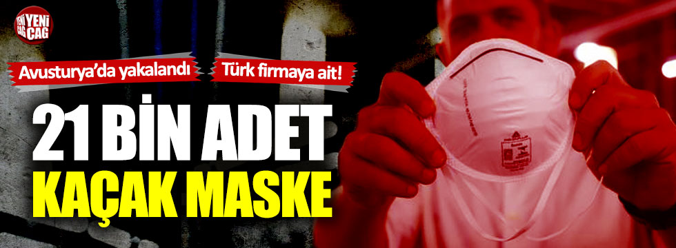 Türk otobüsünde kaçak koruyucu maske: Değeri 50 bin euro