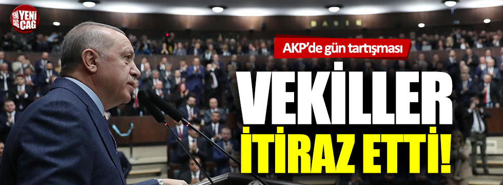 AKP'de grup toplantısı tartışması!