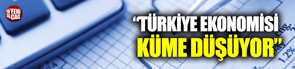 Aykut Erdoğdu: “Türkiye ekonomisi küme düşüyor”