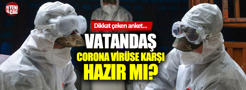 Optimar'dan corona virüs anketi: Vatandaş önlem alıyor mu?