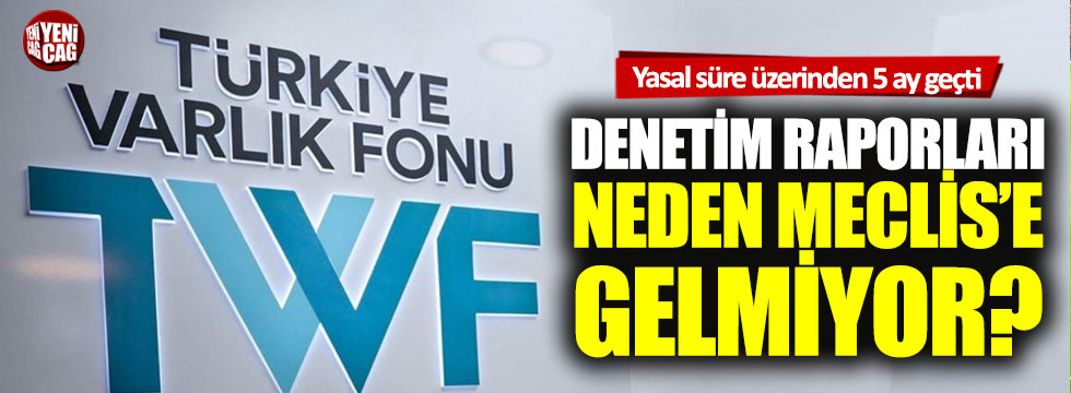 CHP'li Özgür Özel: Varlık Fonu denetimsiz kaldı!