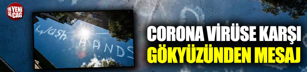 Avustralya'da corona virüs mesajı: Ellerini yıka
