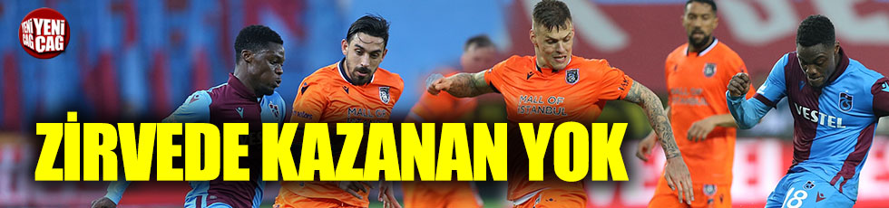 Trabzon'da kazanan yok