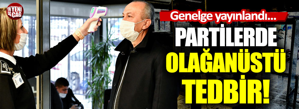 CHP ve İYİ Parti'den korona virüs önlemi