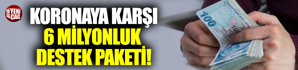 Mustafa Varank: "Koronaya karşı 6 milyonluk destek paketi"