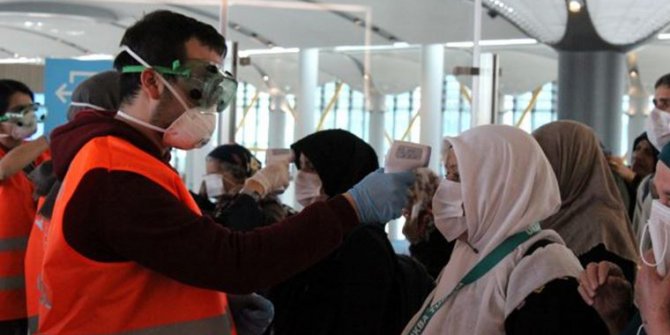 Ankara’da umreden dönen bazı vatandaşların virüs testleri pozitif çıktı