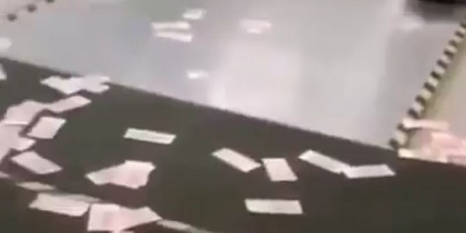 Çin’de paralar havalara uçuştu… Virüs korkusundan kimse dokunmaya cesaret edemedi