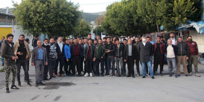 Memleketlerine dönmek isteyen işçilerden 500 TL otobüs parası istediler