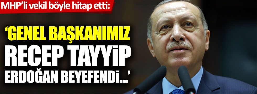 MHP'li Cemal Enginyurt: "Genel Başkanımız Tayyip Erdoğan..."