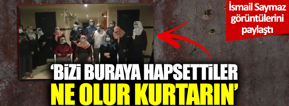 İsmail Saymaz Umre'den dönemeyen Türklerin videosunu paylaştı