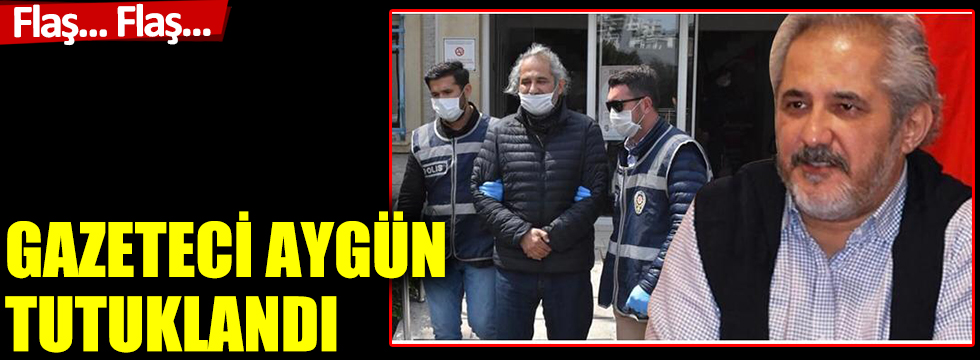 Gazeteci Hakan Aygün tutuklandı!