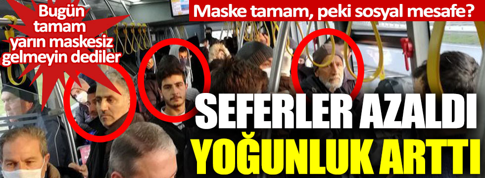 İBB’nin ulaşım seferlerini azaltması tepki çekiyor