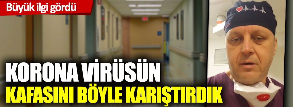 Korona virüs kafa karıştırma taktikleri... Sosyal medyayı sallayan video