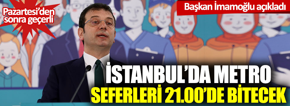 Ekrem İmamoğlu, korona virüse karşı alınan yeni tedbirleri açıkladı