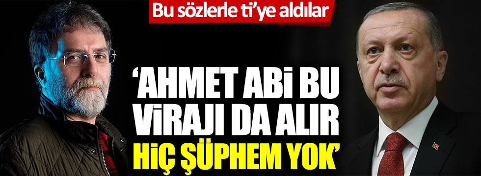 Ahmet Hakan, Tayyip Erdoğan'ın sözlerinin tersini söylemişti