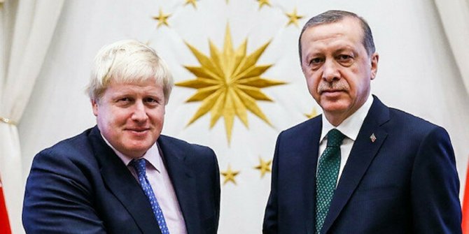 Erdoğan’dan Boris Johnson'a geçmiş olsun mektubu