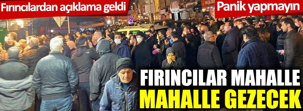 İstanbul Fırıncılar Odası Başkanı Erdoğan Çetin: "Ekmek dağıtarak hizmet vermeye devam edeceğiz"