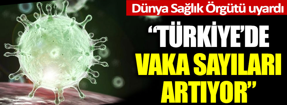 Dünya Sağlık Örgütü'nden korkutan Türkiye açıklaması!