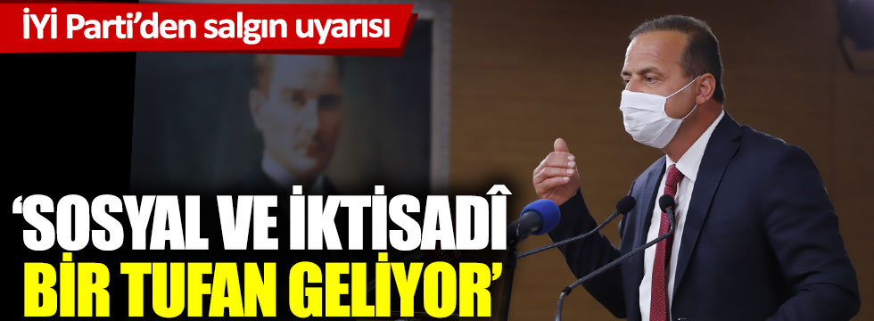 Yavuz Ağıralioğlu: Sosyal ve iktisadî bir tufan geliyor