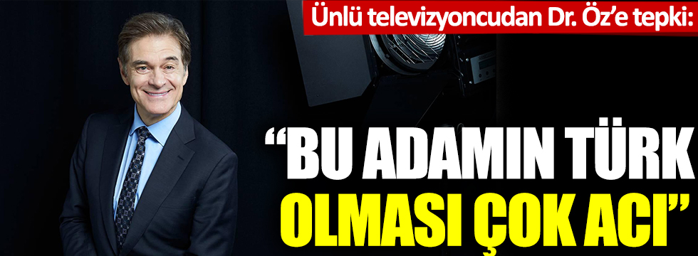 Ünlü televizyoncu Cem Seymen'den Dr. Mehmet Öz'e tepki