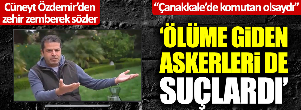 Cüneyt Özdemir'den Zonguldak Valisi Erdoğan Bektaş'a zehir zemberek sözler