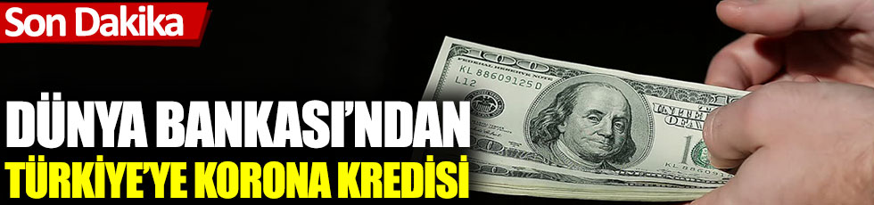 Dünya Bankası'ndan Türkiye'ye korona kredisi