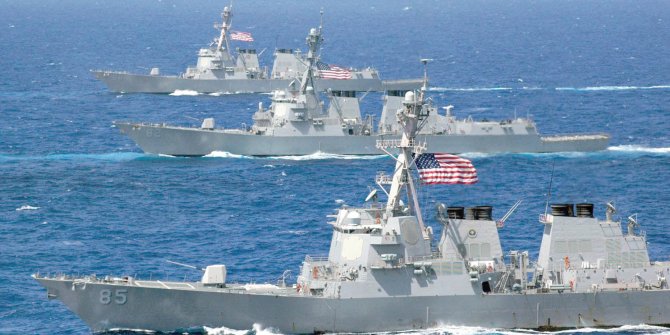 Güney Çin Denizi'nde gerilim arttı ABD Donaması ve Çin karşı karşıya