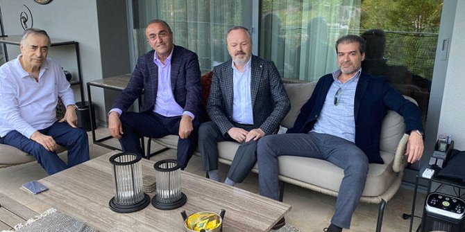 Abdurrahim Albayrak paylaştı! Galatasaray Başkanı Mustafa Cengiz'e ziyaret