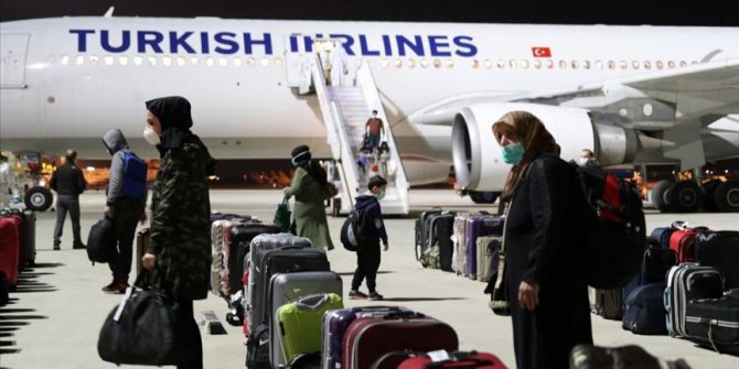 122 Türk vatandaşı daha yurda döndü