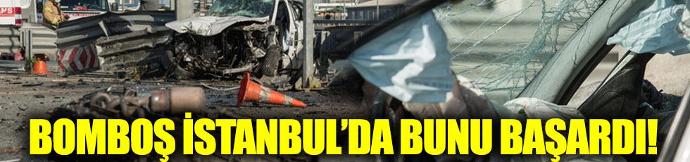 TEM'de feci kaza: Bom boş İstanbul’da bunu başardı!