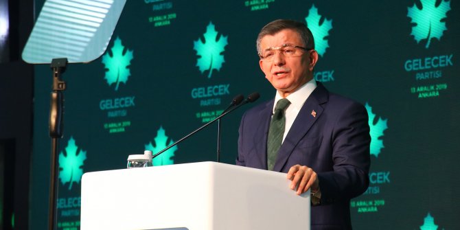 Gelecek Partisi Genel Başkanı Davutoğlu: Erdoğan neden Huber Köşkü'nde?
