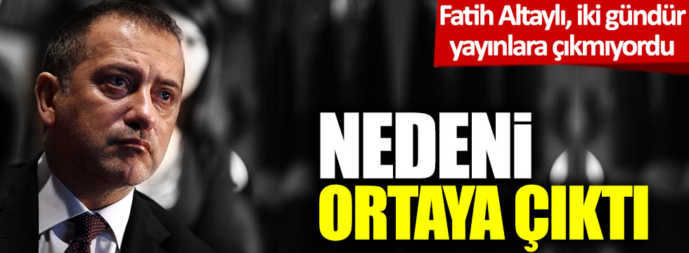 Fatih Altaylı HaberTürk yayınlarına neden çıkmıyor? Açıklama geldi