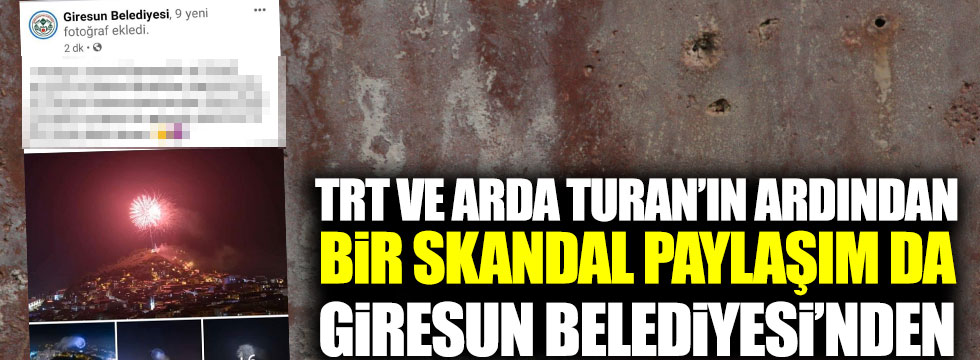 AKP'li belediyeden skandal 19 Mayıs paylaşımı