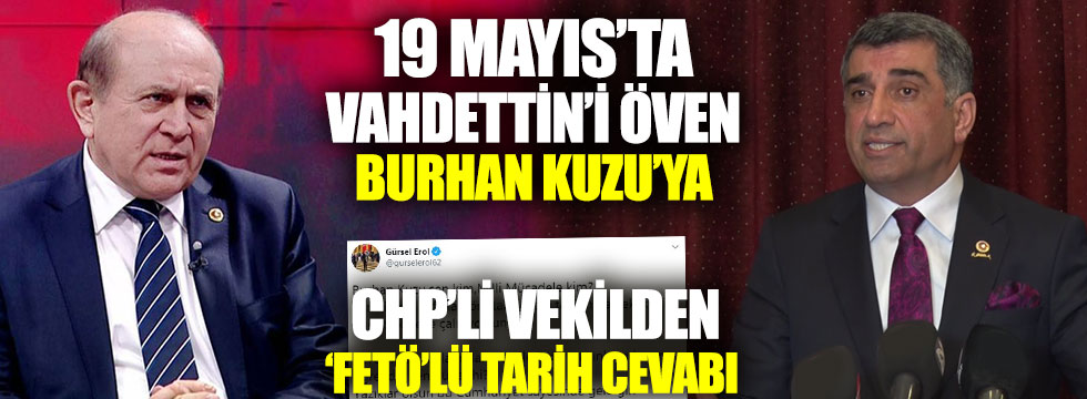 Burhan Kuzu ile CHP'li vekil arasında Vahdettin tartışması