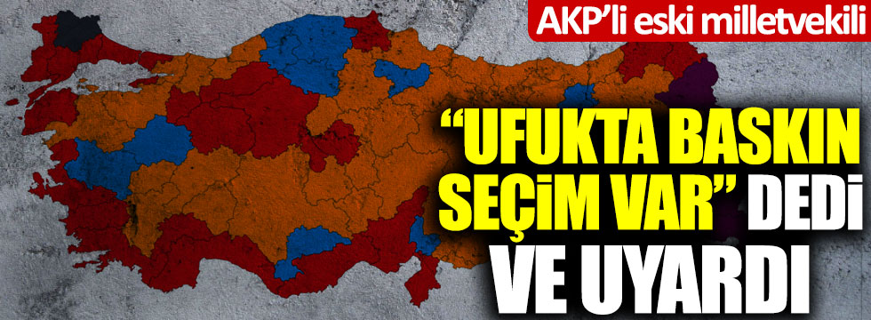 Flaş iddia! Baskın seçim mi geliyor? AKP, MHP, Ahmet Davutoğlu, Ali Babacan, CHP, İYİ Parti...