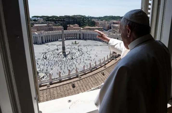 Papa Francis 3 ay sonra ilk kutsamayı yaptı