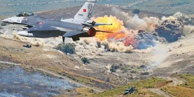 5 PKK'lı terörist bombalandı