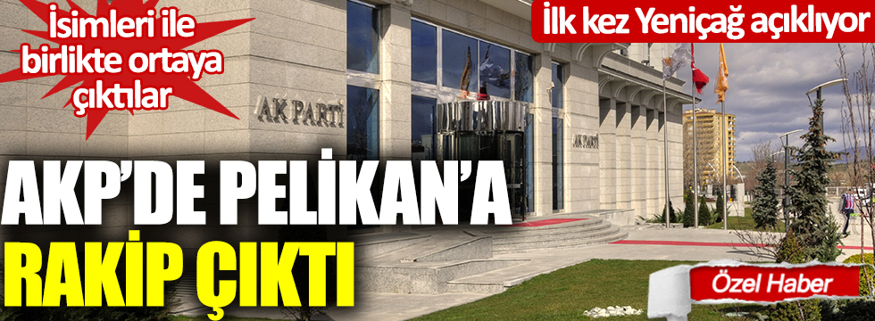 AKP'de Pelikan'a rakip çıktı: İsimleriyle birlikte ortaya çıktılar