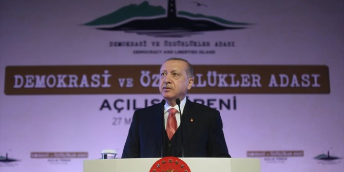 Erdoğan'dan Yassıada'da Alparslan Türkeş mesajı