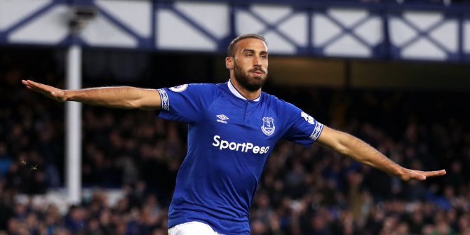 Evertonlu Cenk Tosun şampiyonluk adayını açıkladı