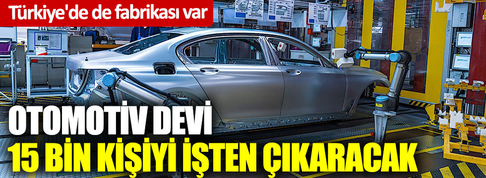 Türkiye'de de fabrikası var: Renault 15 bin kişiyi işten çıkaracak