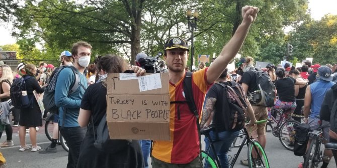 ABD’deki protestolarda bir Galatasaraylı